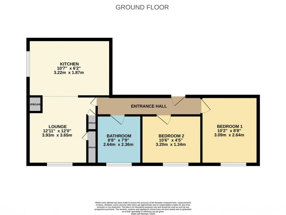 Floorplan for Thomson Street, Stockport