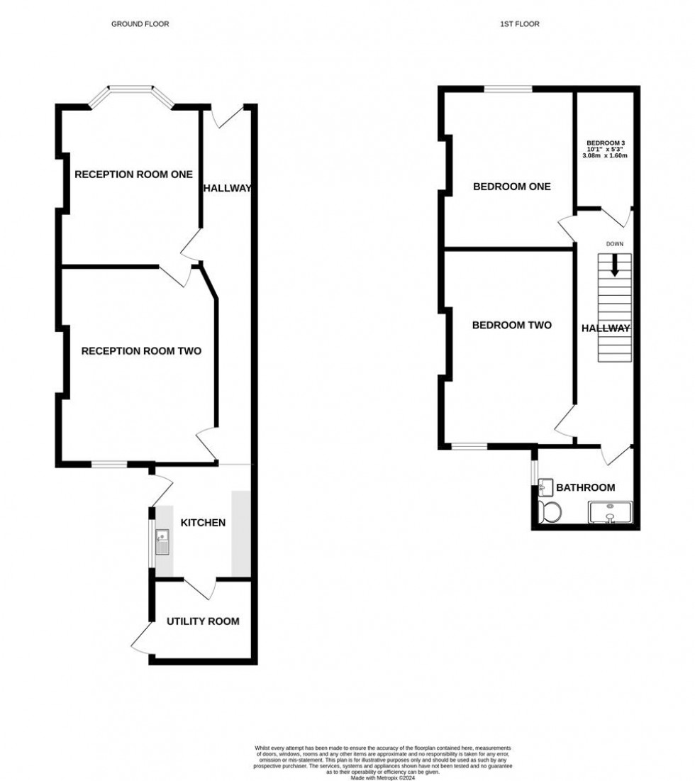 Floorplan for Shaw Heath, Stockport