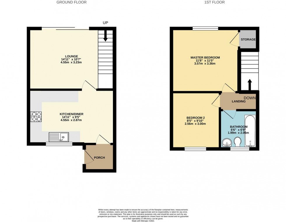 Floorplan for Wellington Street, Hazel Grove, Stockport