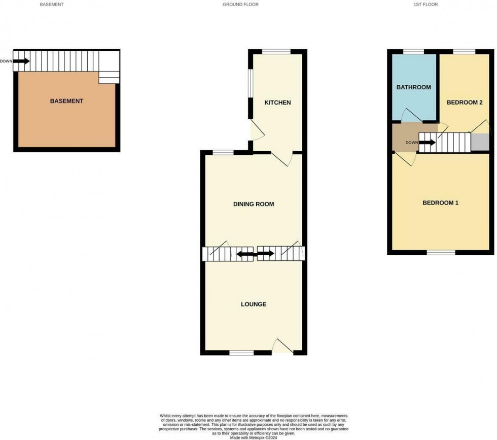 Floorplan for Lorne Grove, Cale Green, Stockport