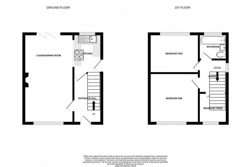 Floorplan for Dalkeith Avenue, Stockport