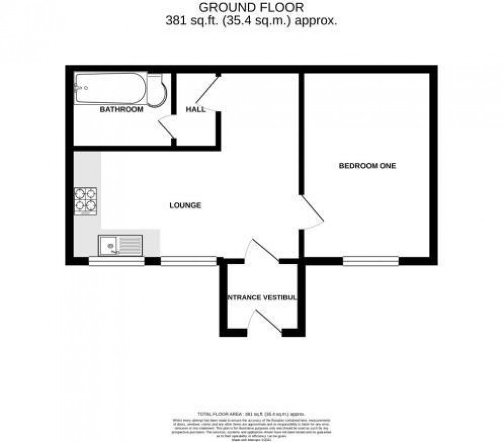 Floorplan for Wellington Road North, Stockport