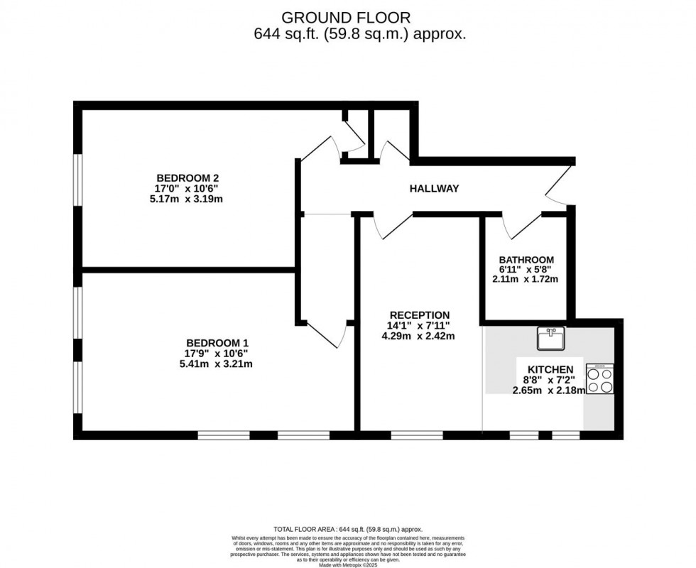 Floorplan for Parsonage Road, Stockport