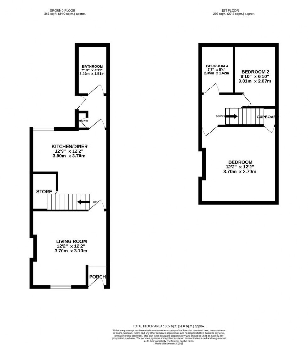 Floorplan for 70 Pinnington Road, Gorton, Manchester