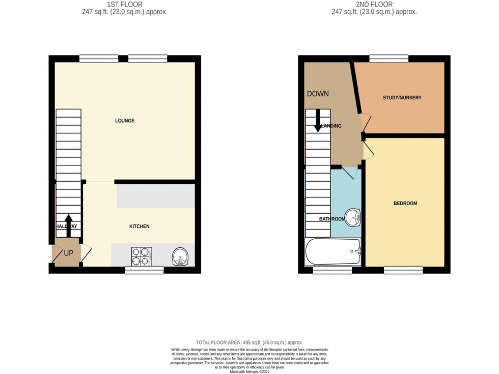 Floorplan for 169a London Road, Hazel Grove, Stockport
