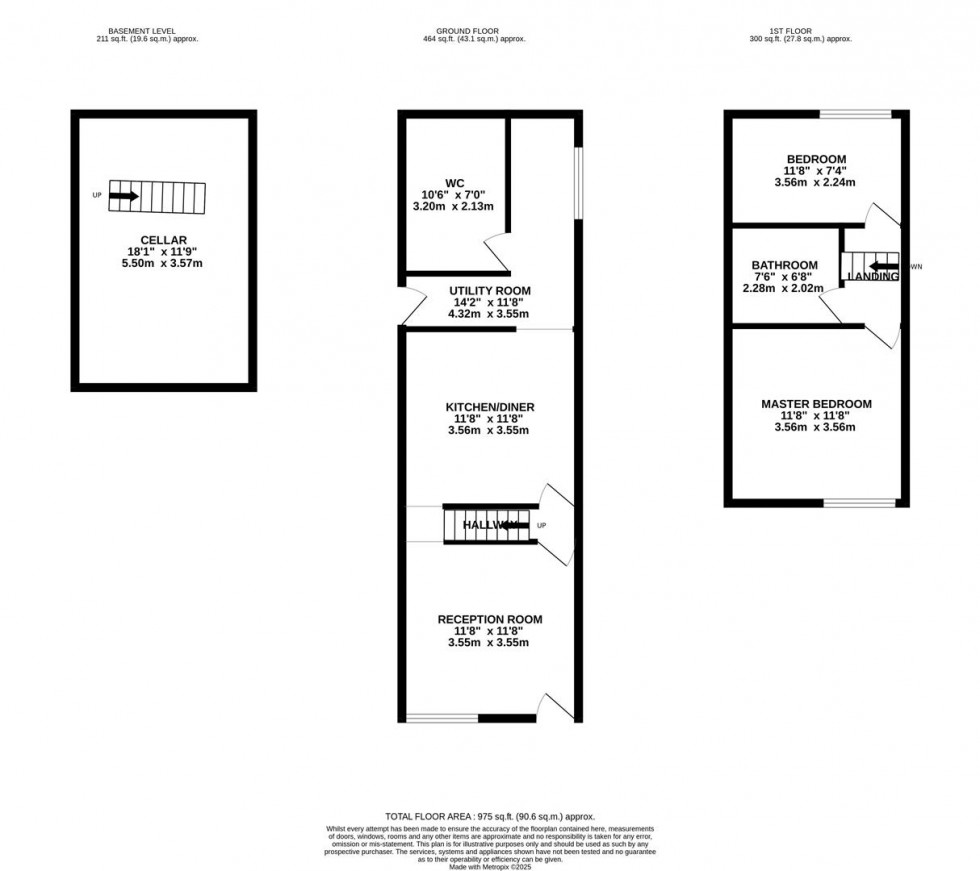 Floorplan for Chatham Street, Stockport