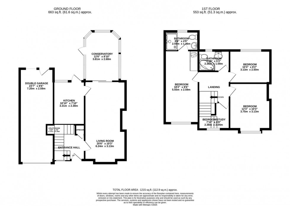 Floorplan for Culver Road, Adswood, Stockport