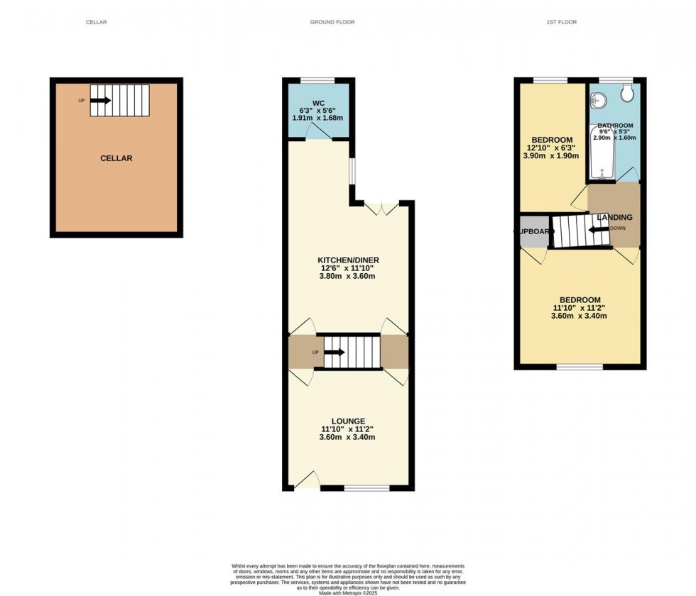 Floorplan for Stockholm Road, Edgely,  Stockport