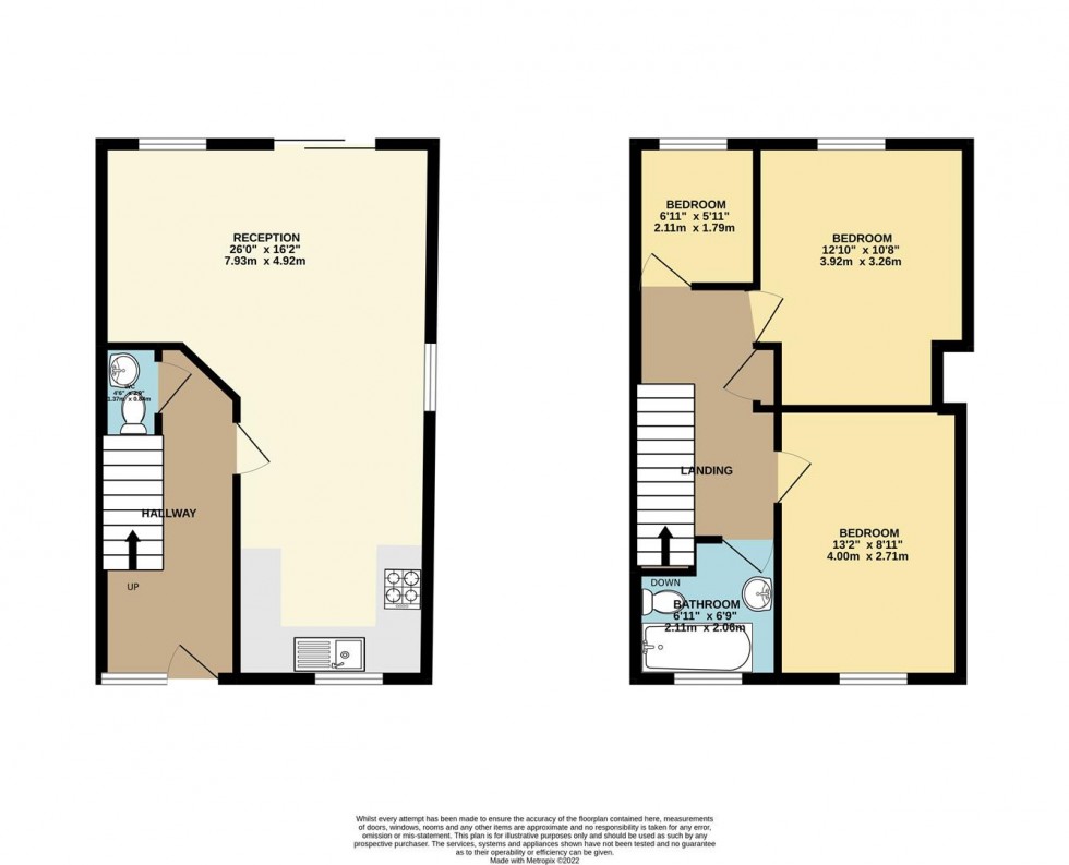Floorplan for Compstall Road, Romiley, Stockport