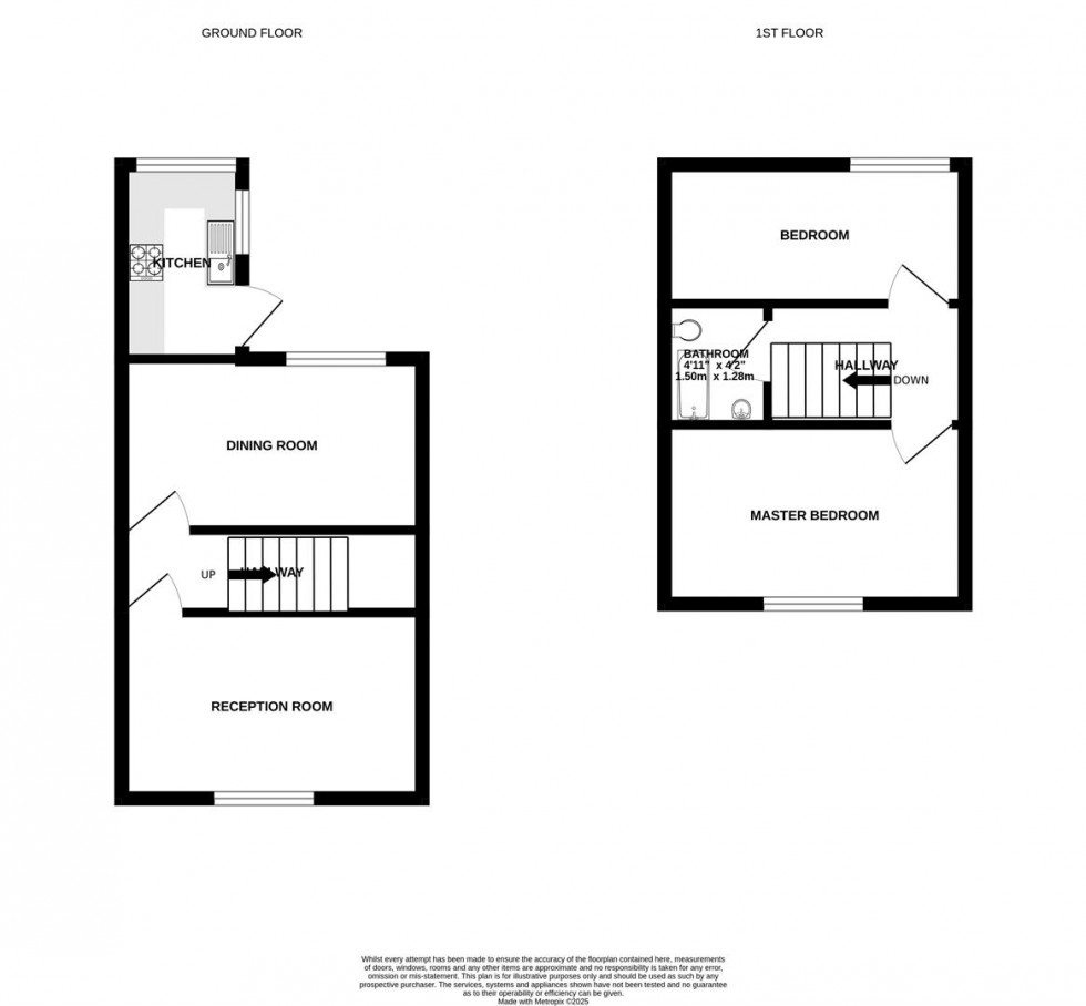 Floorplan for Ladysmith Street, Shaw Heath, Stockport