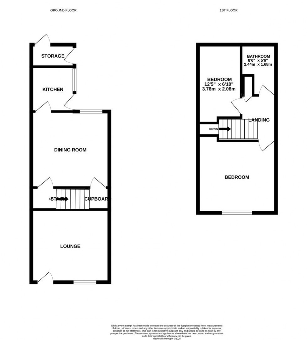 Floorplan for Manvers Street, Stockport