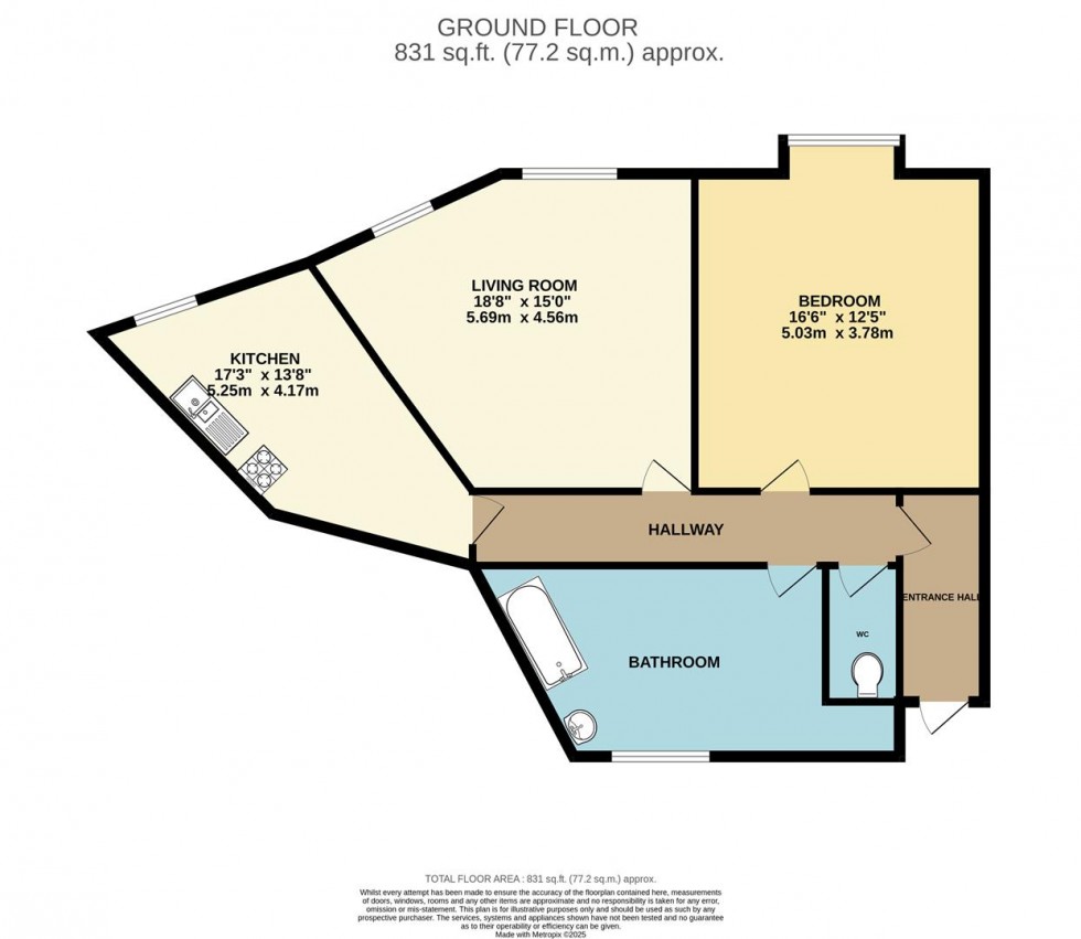 Floorplan for Longshut Lane West, Stockport