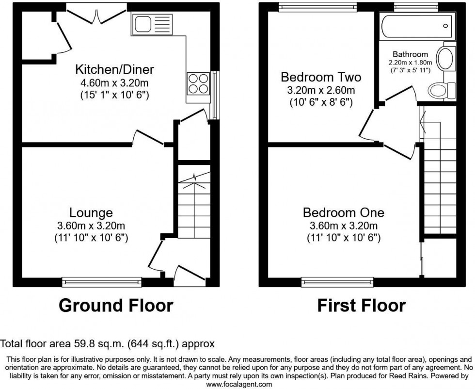 Floorplan for Forbes Road, Stockport