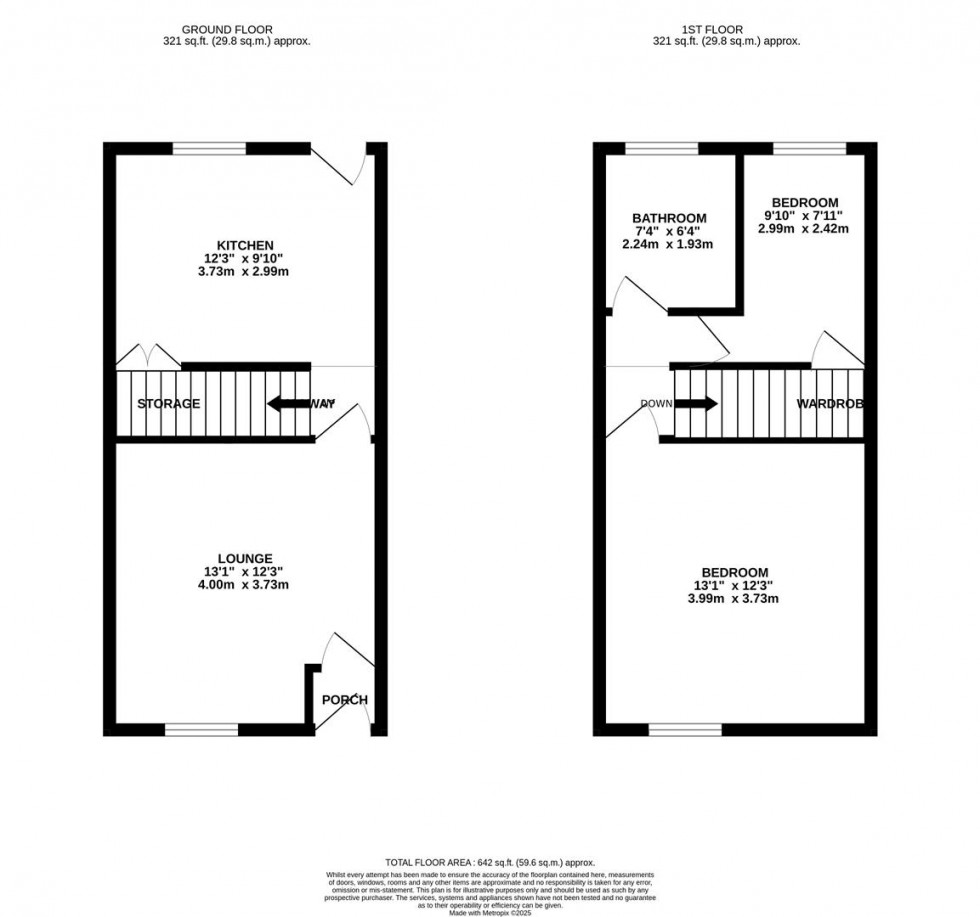 Floorplan for Adswood Terrace, Stockport