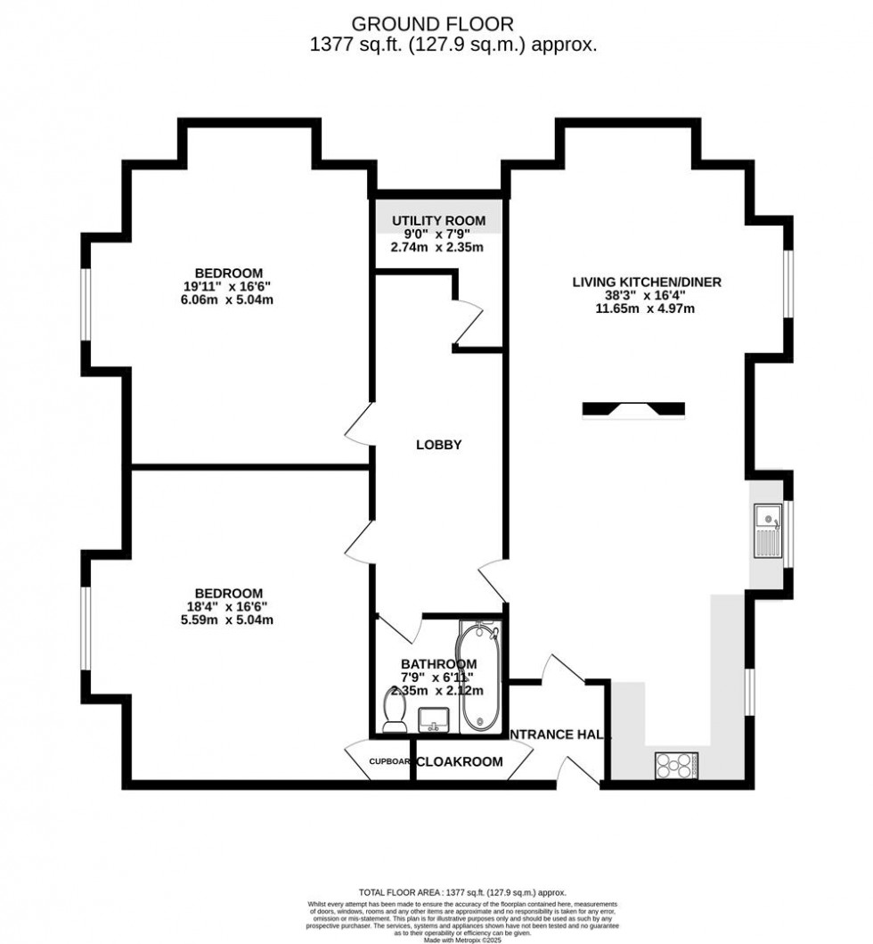 Floorplan for Parsonage Road, Stockport
