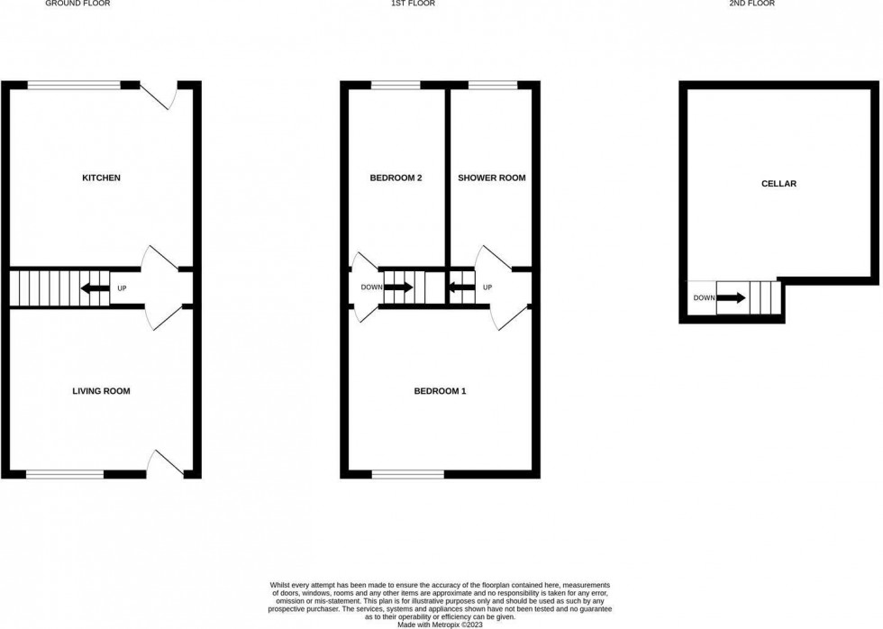 Floorplan for Crosby Street, Cale Green, Stockport