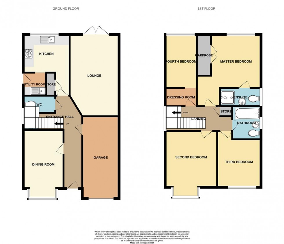 Floorplan for Goodwood Drive, Stockport