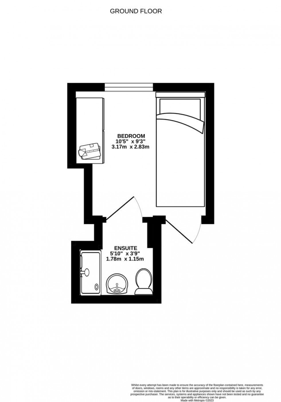 Floorplan for Shaw Heath, Stockport