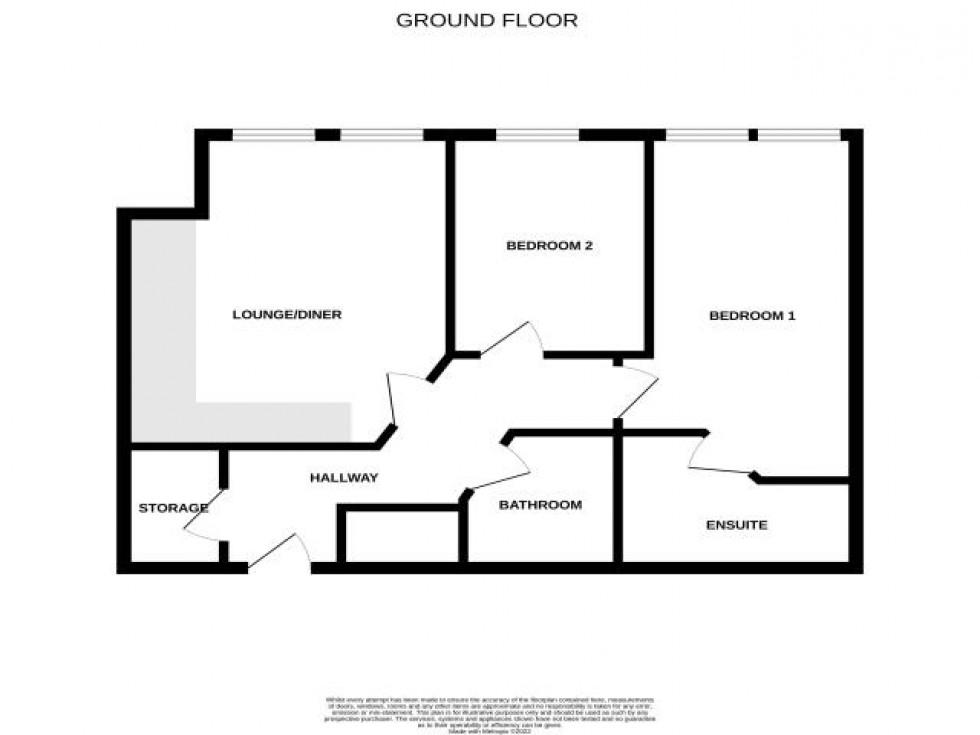 Floorplan for Hatters Court, Stockport