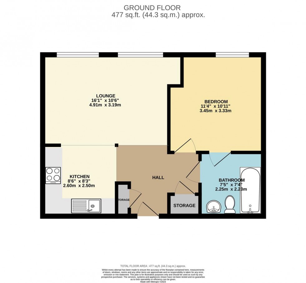 Floorplan for John Street, Stockport