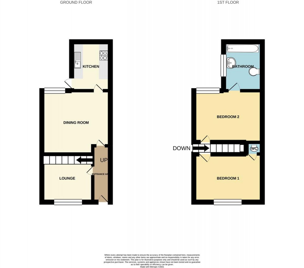 Floorplan for Ladysmith Street, Edgeley, Stockport