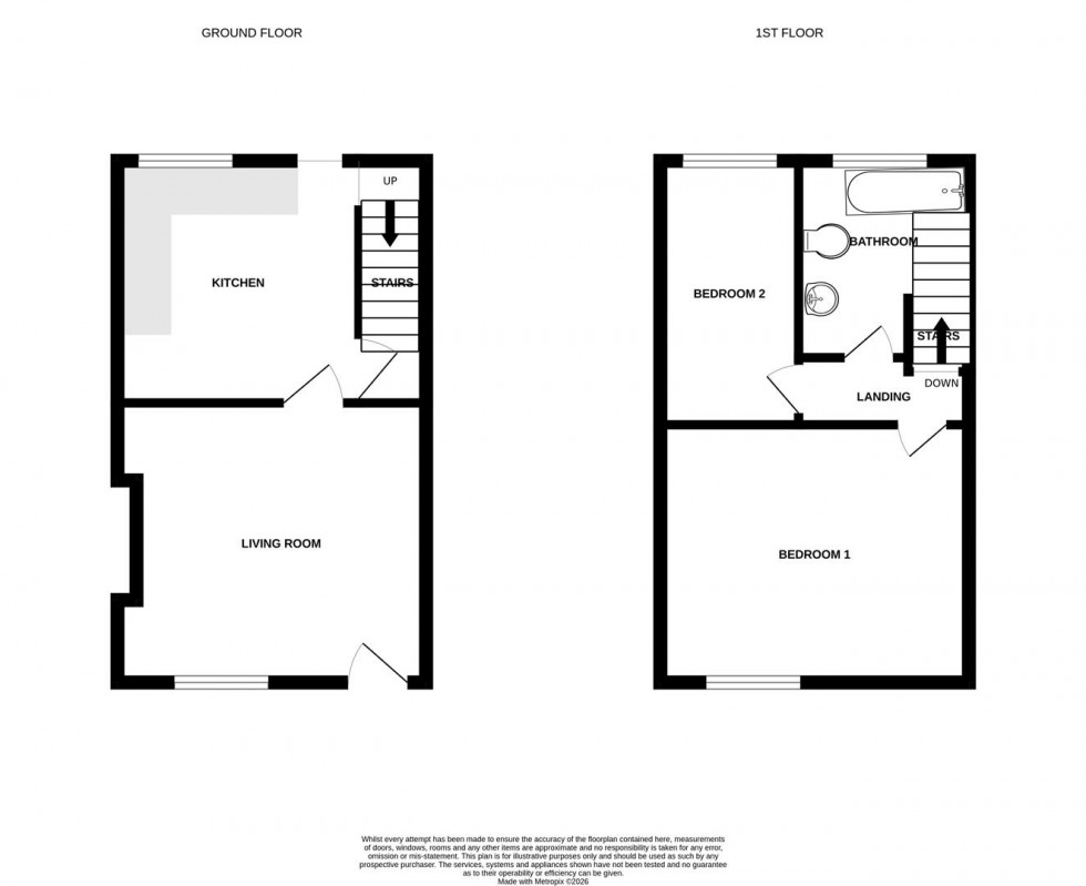 Floorplan for Cale Street, Stockport