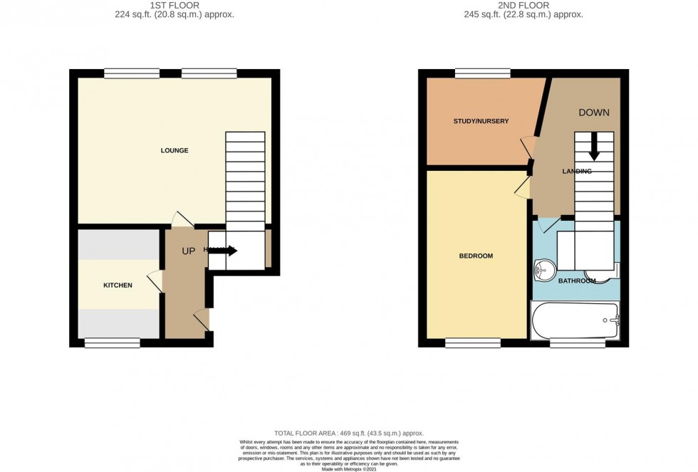 Floorplan for London Road, Hazel Grove, Stockport