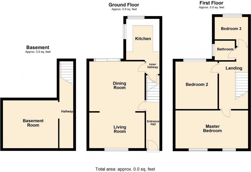Floorplan for Cunliffe Street, Edgeley, Stockport