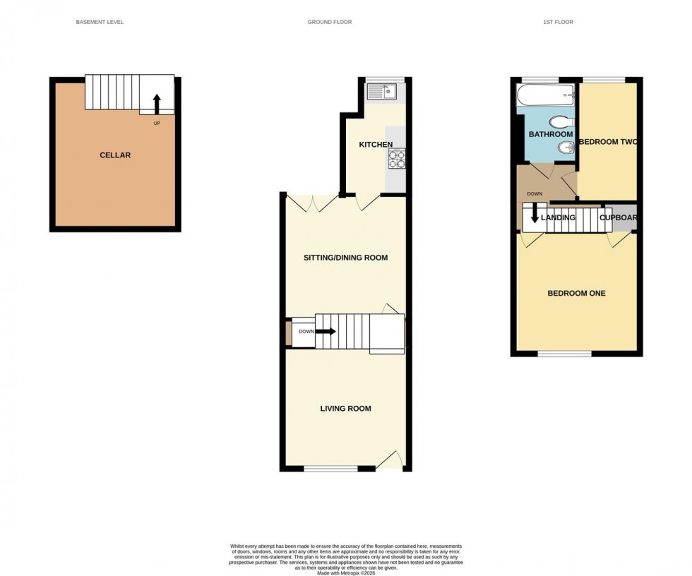 Floorplan for Freemantle Street, Stockport
