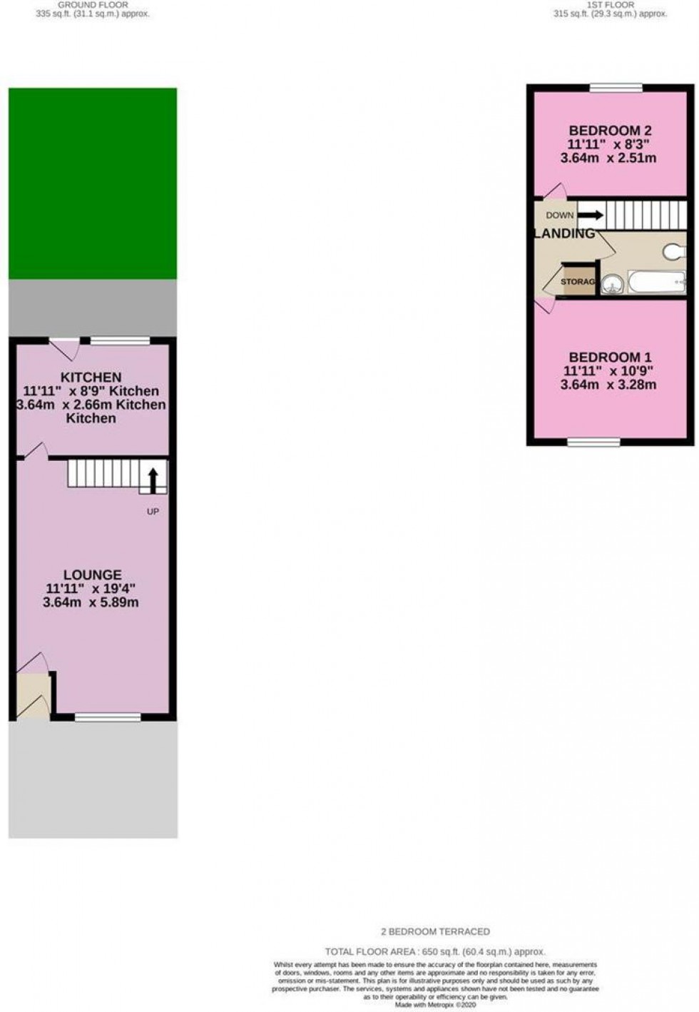 Floorplan for Armadale Close, Davenport, Stockport
