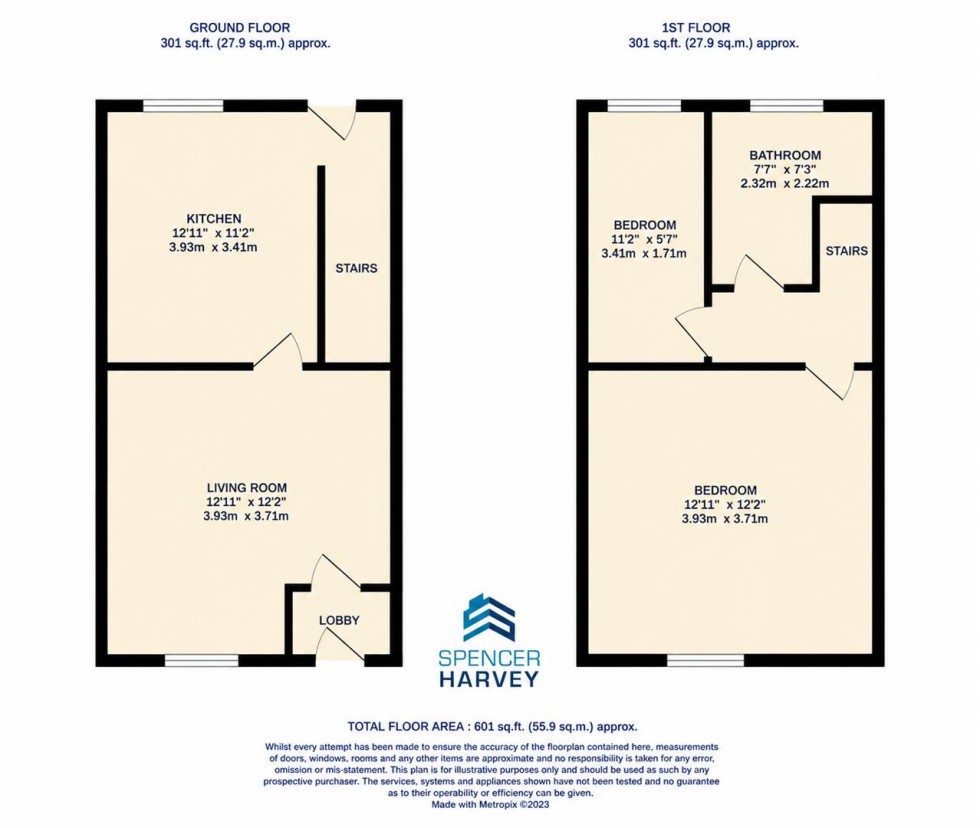 Floorplan for Cale Street, Stockport