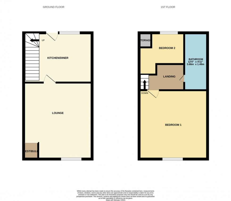 Floorplan for Hadfield Road, Hadfield, Glossop