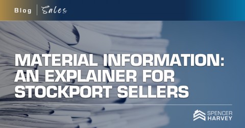 Material Information: An Explainer for Stockport Sellers 