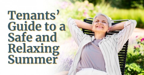 Tenants’ Guide to a Safe and Relaxing Summer